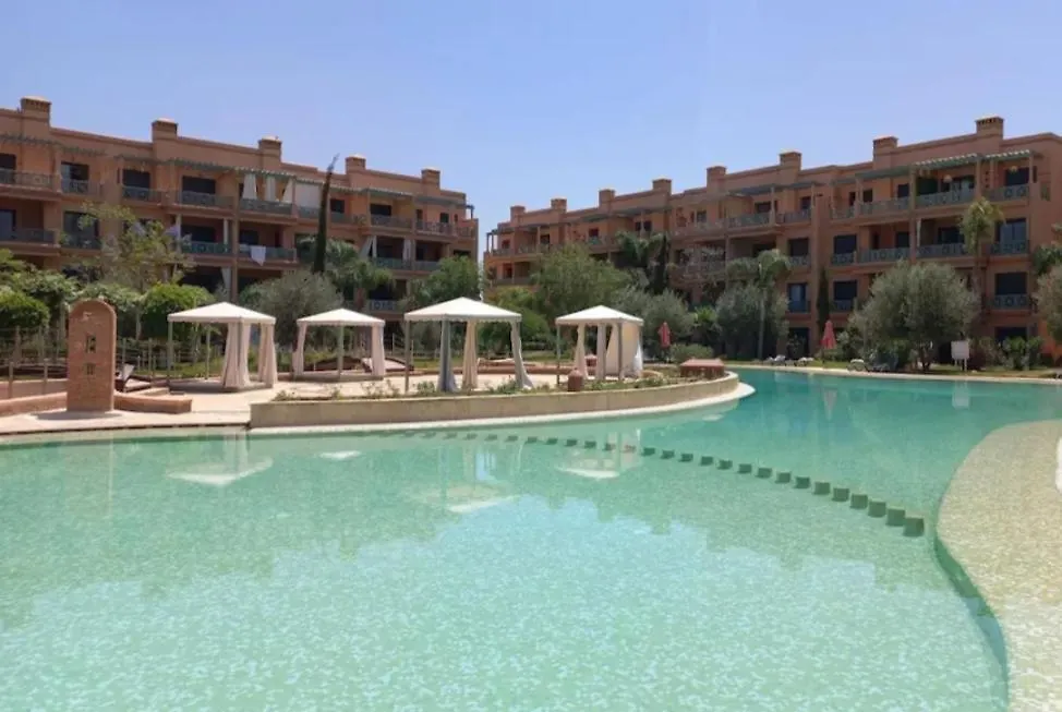 Bel Appartement Rdj Face Piscine Residence Haut Standing Marrakesch Apartment